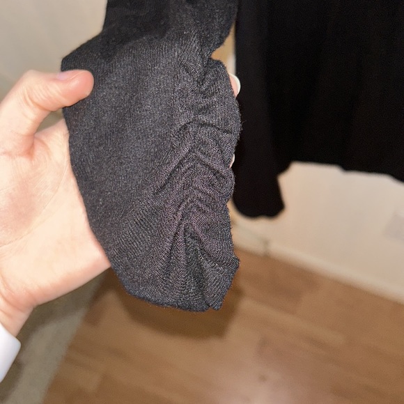 MOD LUSIVE BLACK CARDIGAN - Picture 3 of 5